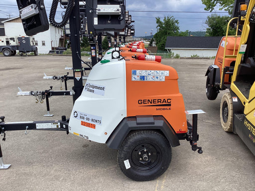 2023 Generac MLT2 Diesel, Flex Switch 120V Input, Powerzone Controller, (4) 320W LED Lights, 4kW Generator, 39.9 Gal Fuel Tank, 2" Ball, T3