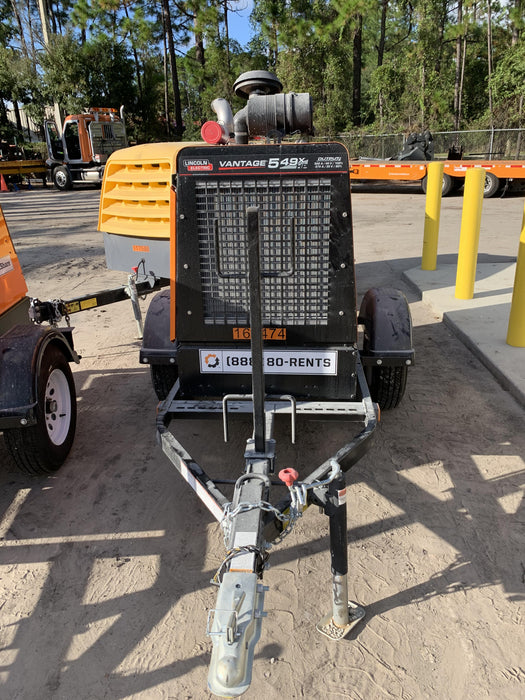 2021 Lincoln Electric Vantage 549X Ready Pak 3, ORANGE (includes trailer, cable rack, fender light kit)