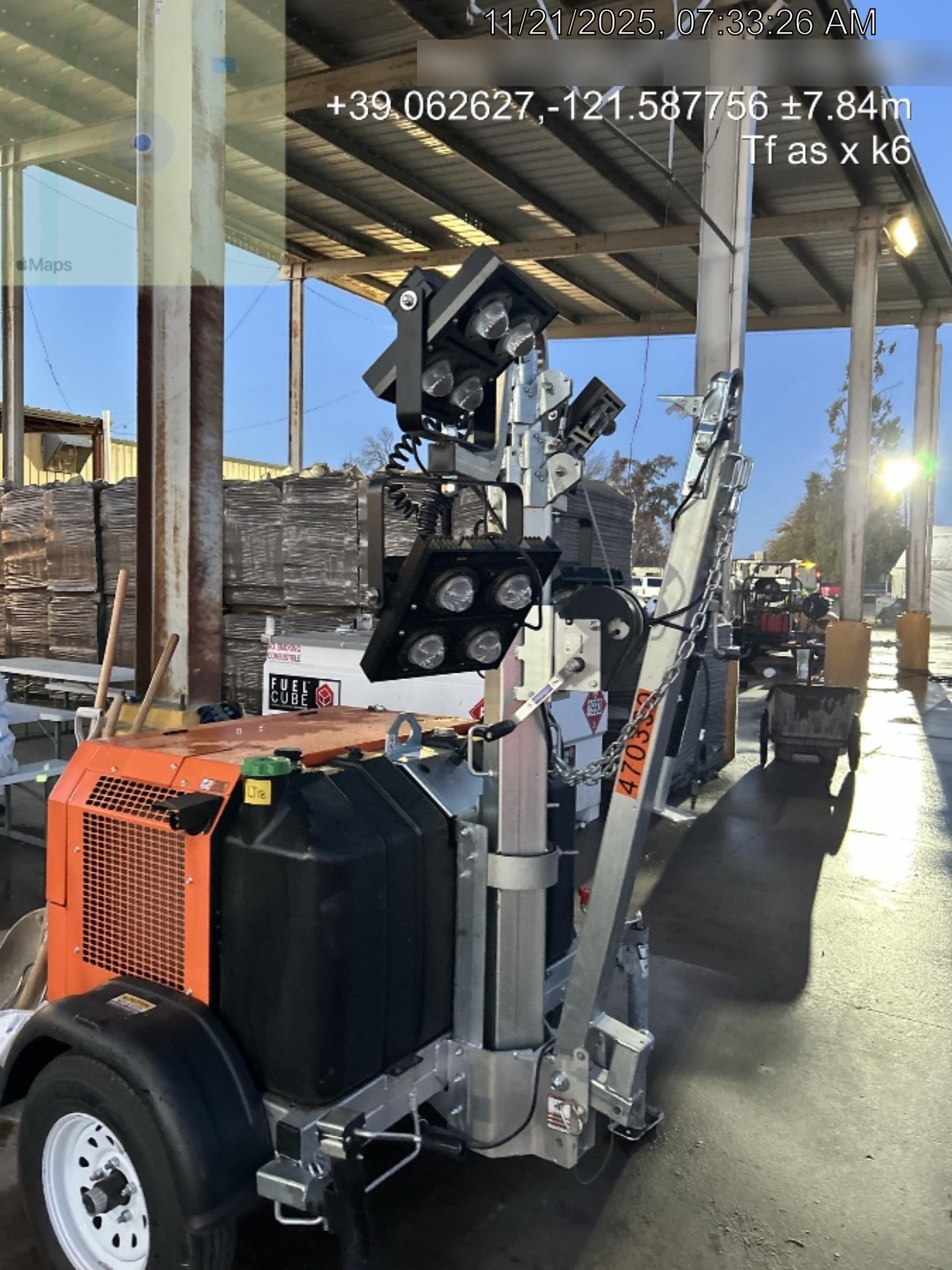 2024 Wanco WLTT-4MM4K Diesel, Deep Sea Controller, Shore Power Plug, Auto Start, (4) 350W LED Floodlights, 4kW Generator, 60 Gal Fuel Tank, 2" Ball, T3