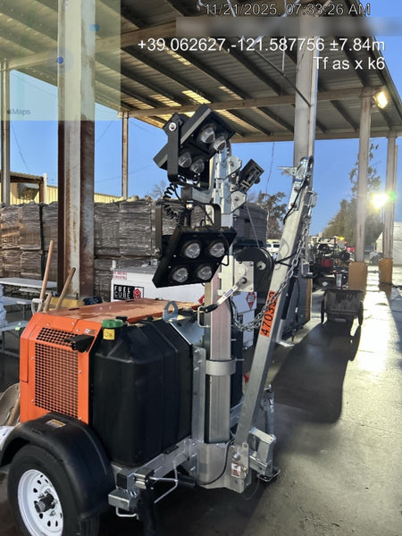 2024 Wanco WLTT-4MM4K Diesel, Deep Sea Controller, Shore Power Plug, Auto Start, (4) 350W LED Floodlights, 4kW Generator, 60 Gal Fuel Tank, 2" Ball, T3