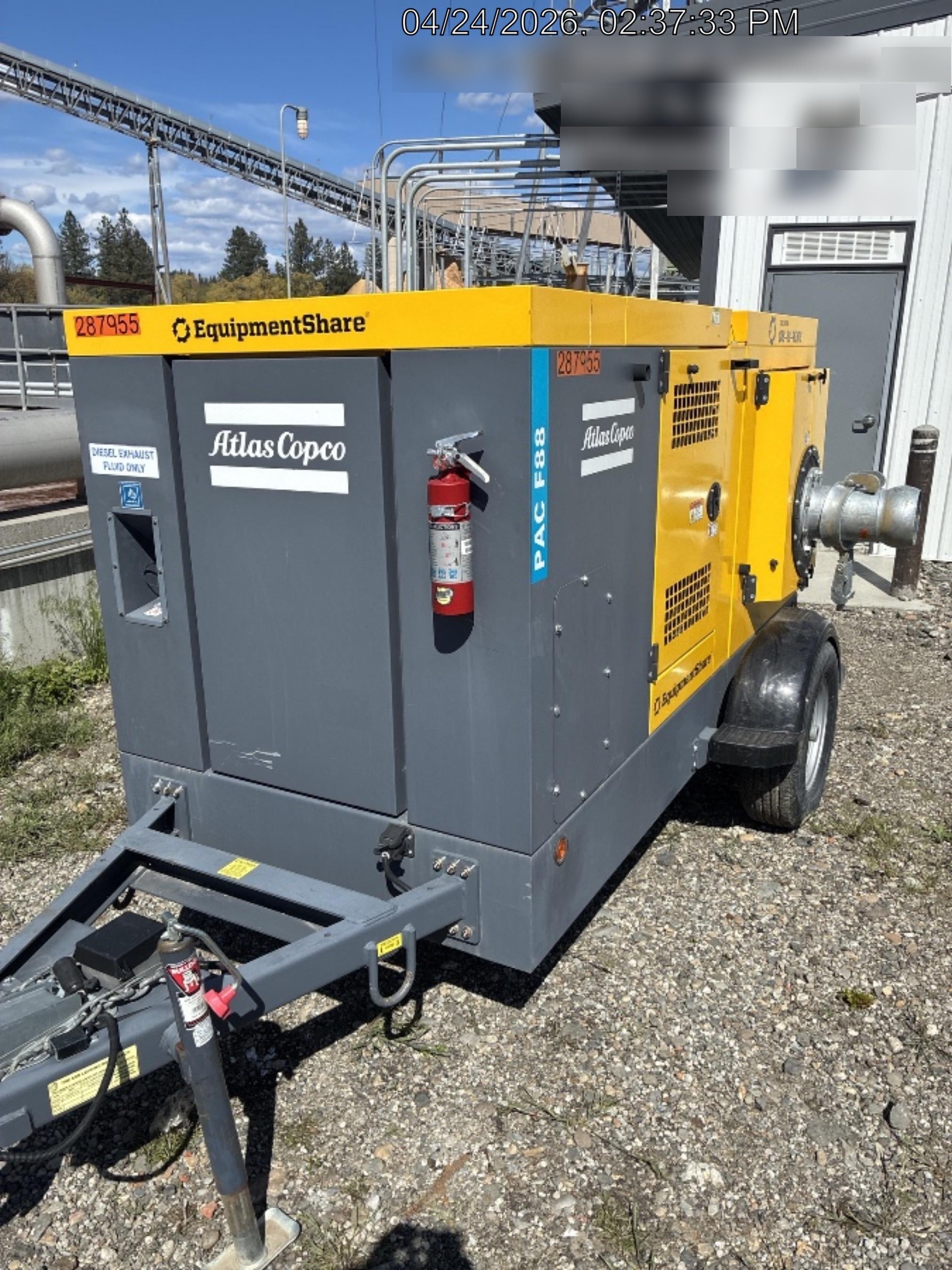 2022 ATLAS COPCO PAC F88 PD-S