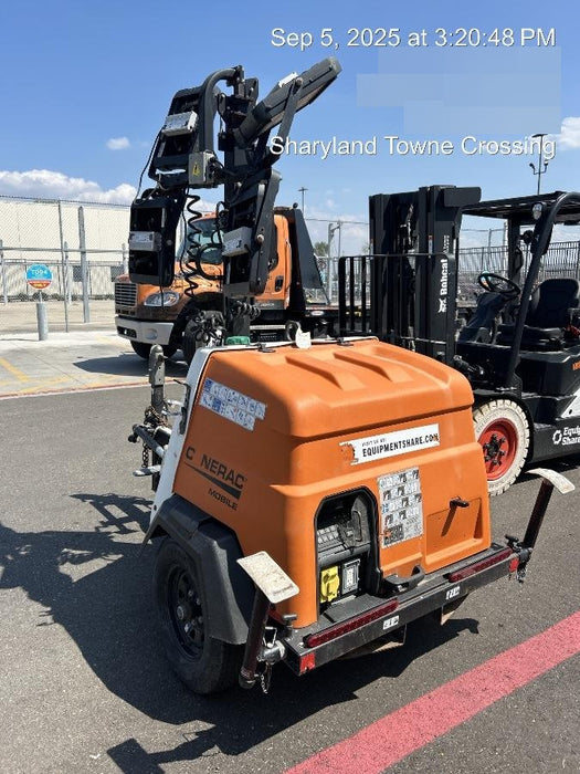 2023 Generac MLT2 Diesel, Flex Switch 120V Input, Powerzone Controller, 
(4) 320W LED Lights, 4kW Generator, 39.9 Gal Fuel Tank, 2" Ball, T3