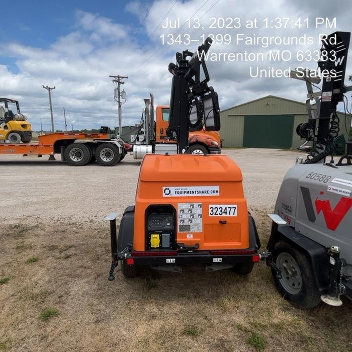 2023 Generac MLT2 Diesel, Flex Switch 120V Input, Powerzone Controller, (4) 320W LED Lights, 4kW Generator, 39.9 Gal Fuel Tank, 2" Ball, T3