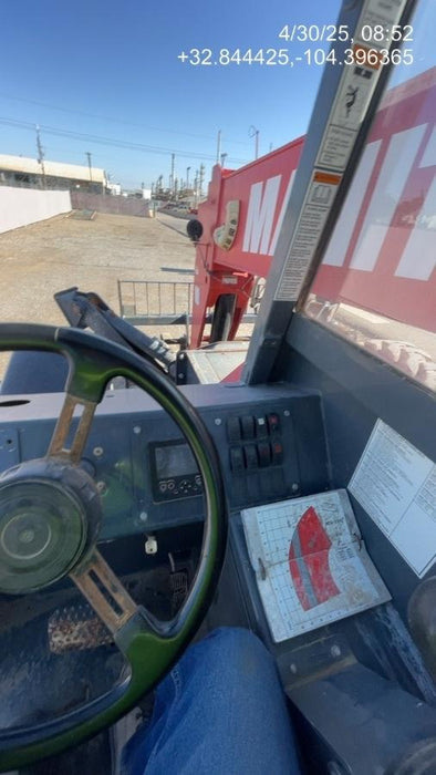 2018 Manitou 12042 Manitou MTA 12042 w/Open ROPS, Work Lights/Strobe, Aux Hyd, Solid Tires, Lift Hook, 66" Carriage, 72" Forks, Outriggers