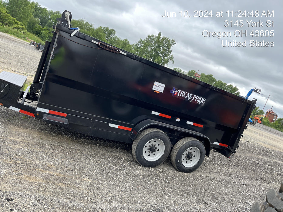2024 TEXAS PRIDE TRAILERS DT714416KBP
