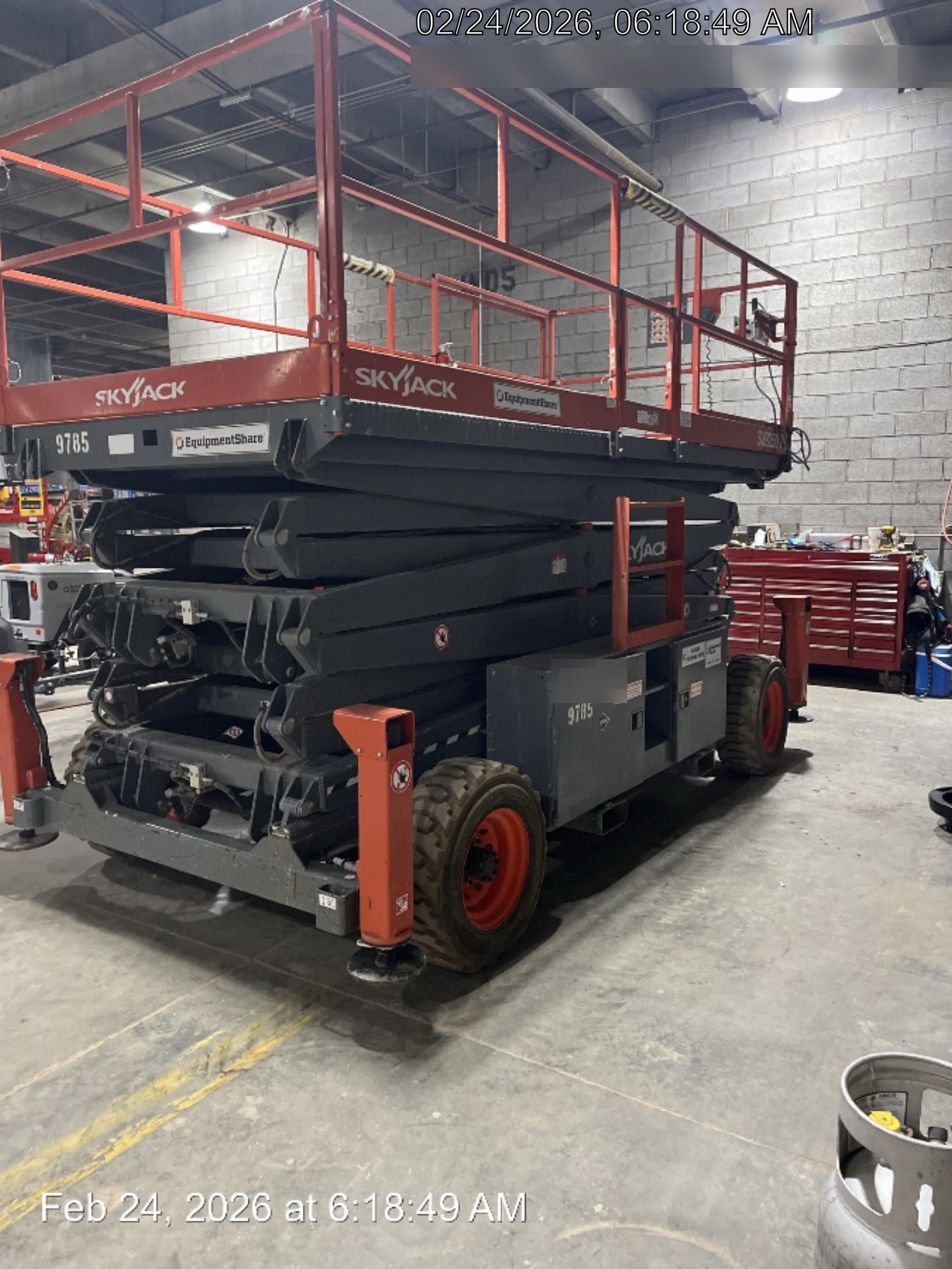 2018 SKYJACK SJ9250 RT