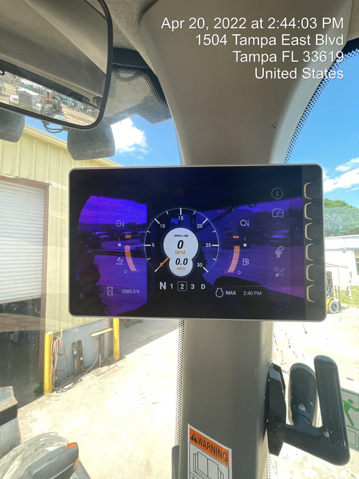 2018 Case 621G CLOSED CAB, 1 FUNCTION, JRB 416 STYLE HYD COUPLER