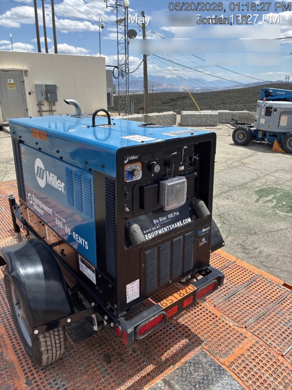 2026 MILLER ELECTRIC BIG BLUE 400