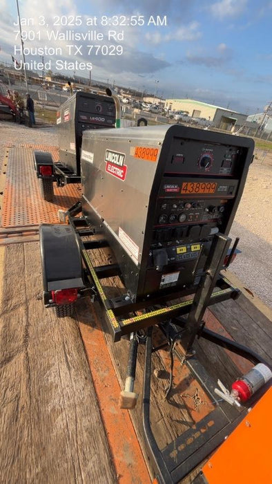 2024 Lincoln Electric LE400 Kubota V1505, Trlr, Cable Rack, Light Kit, ES Decals, T3