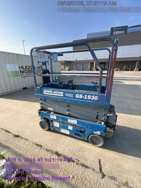 2018 Genie GS-1930 Genie GS-1930 Scissor Lift w/Standard Options