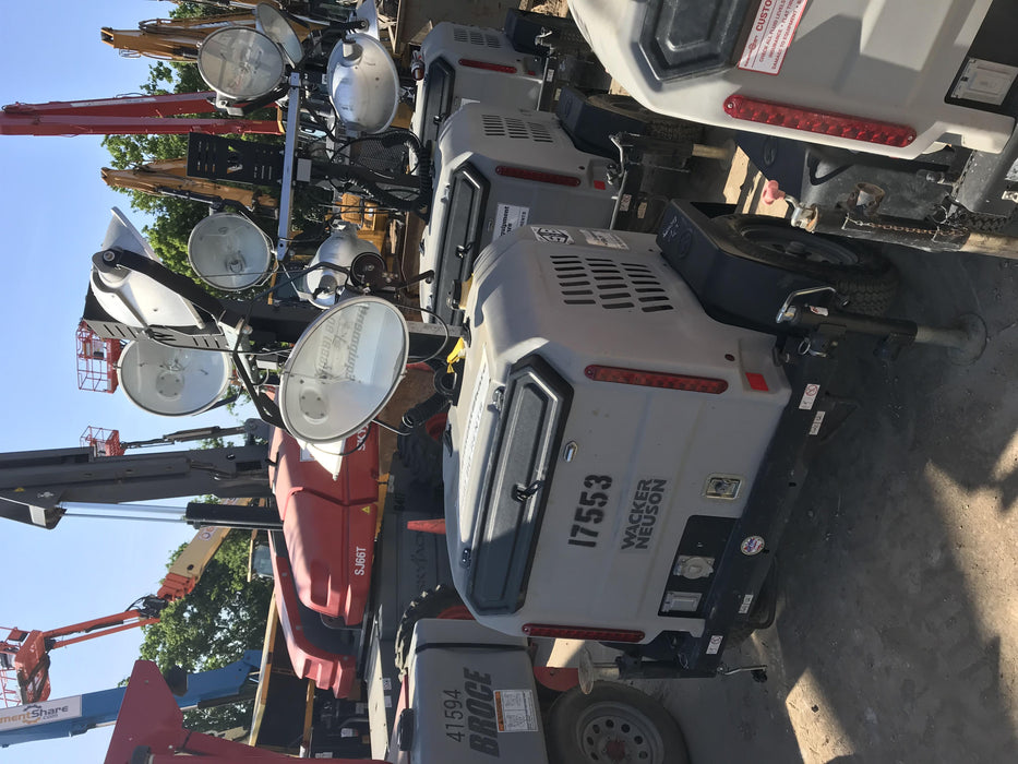 2018 Wacker Neuson LTV6L-MH Wacker Neuson LTV6K Mobile Light Tower w/Fuel Level Sensor Installed