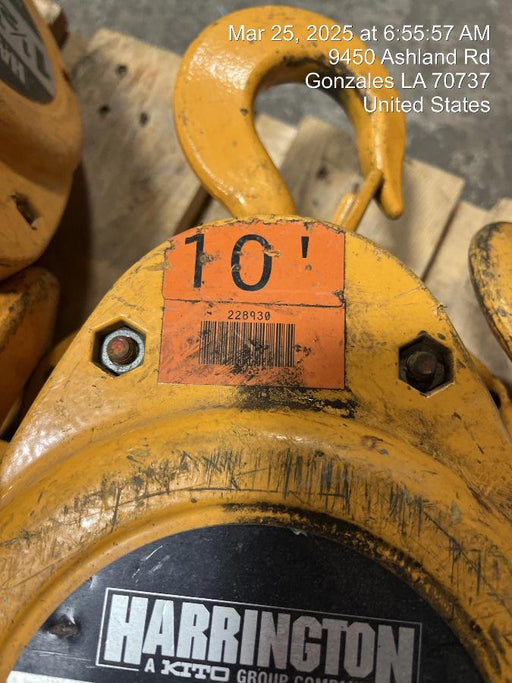 2022 HARRINGTON CF015-10