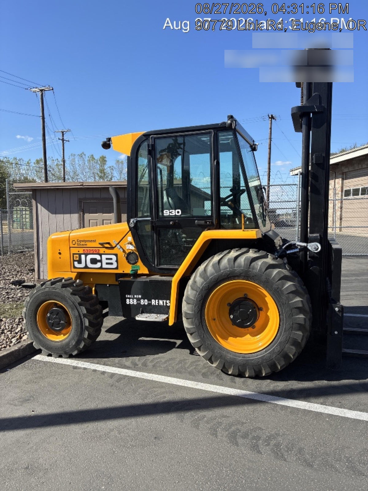 2025 JCB 930-4