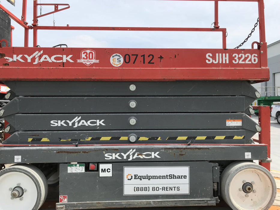 2016 Skyjack SJIII-3226 26' Electric Scissor Lift