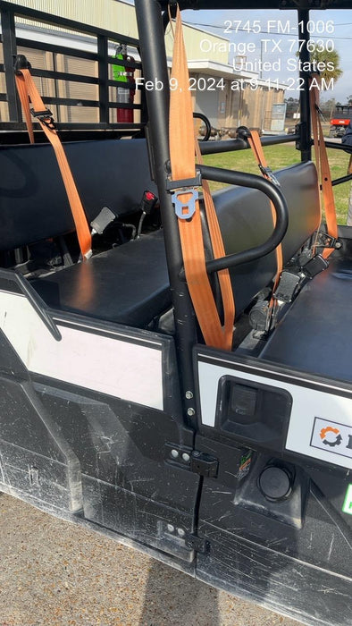 2022 Kawasaki Mule PRO-DXT Standard Options, Backup Alarm, Beacon, Plastic Hard Top, Poly Windshield, Horn Kit