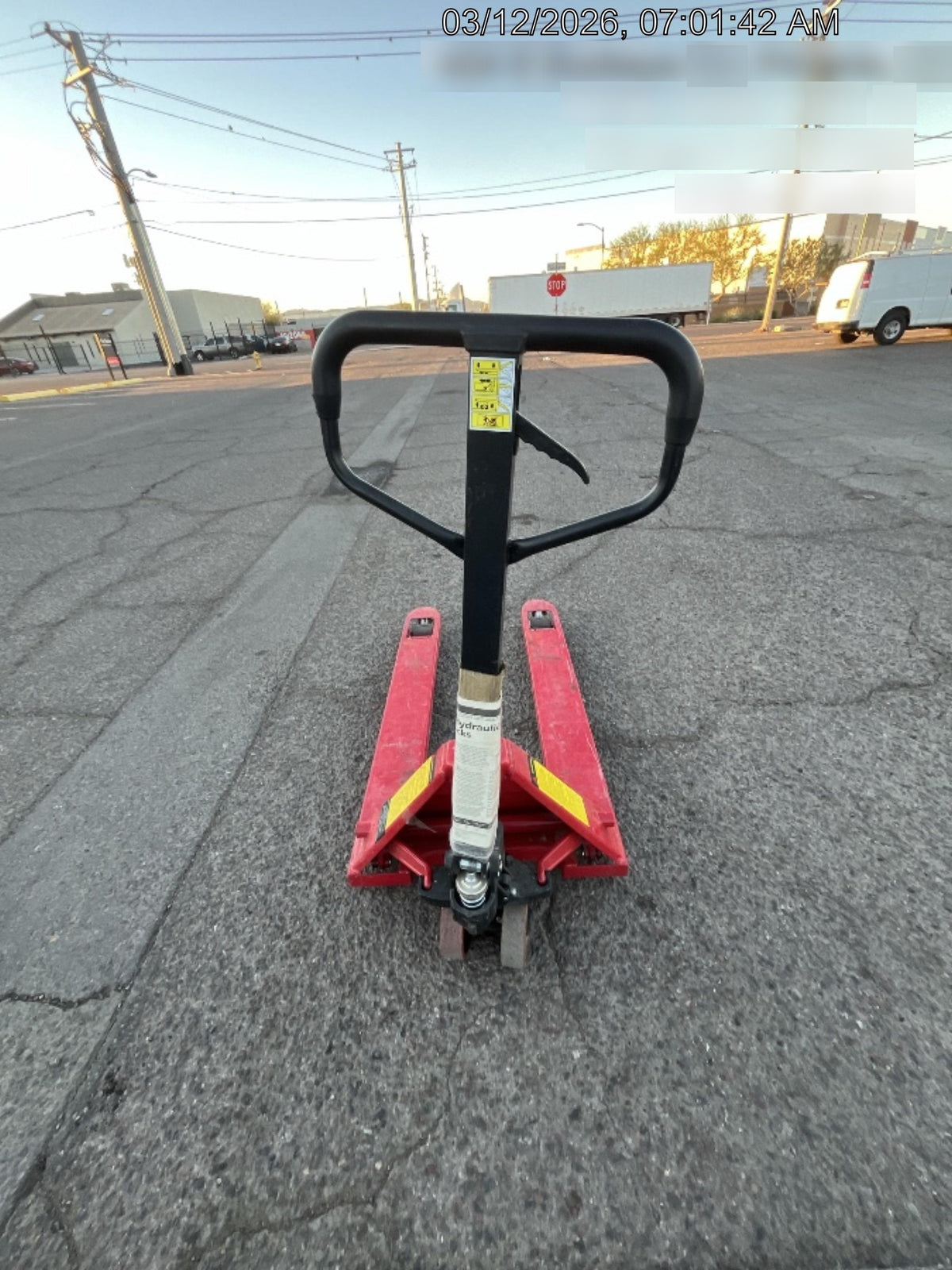 2025 GRAINGER PALLET JACK, 5500 LBS., GRAINGER