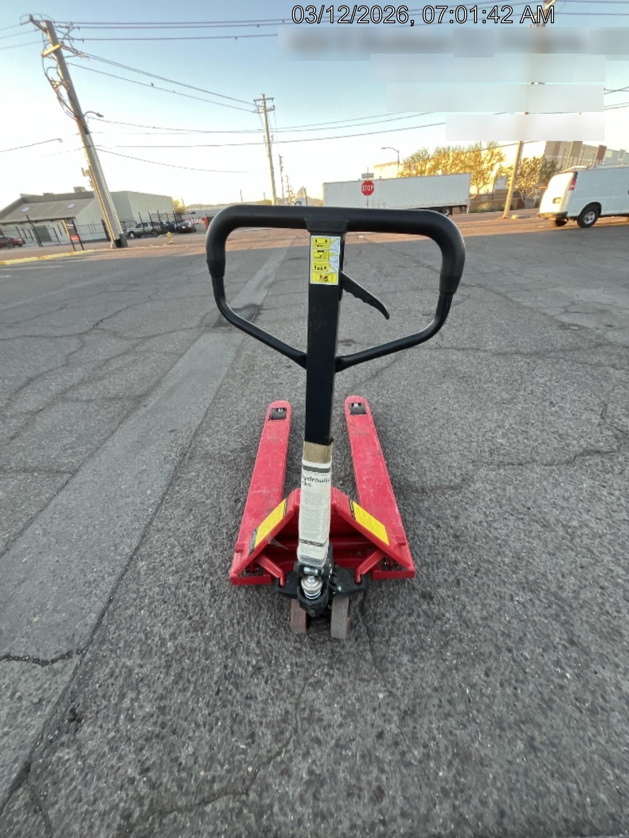 2025 GRAINGER PALLET JACK, 5500 LBS., GRAINGER
