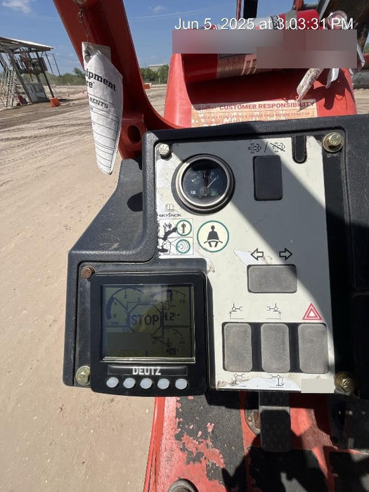 2016 Skyjack SJ843 TH 60" Carriage, Solid Tires