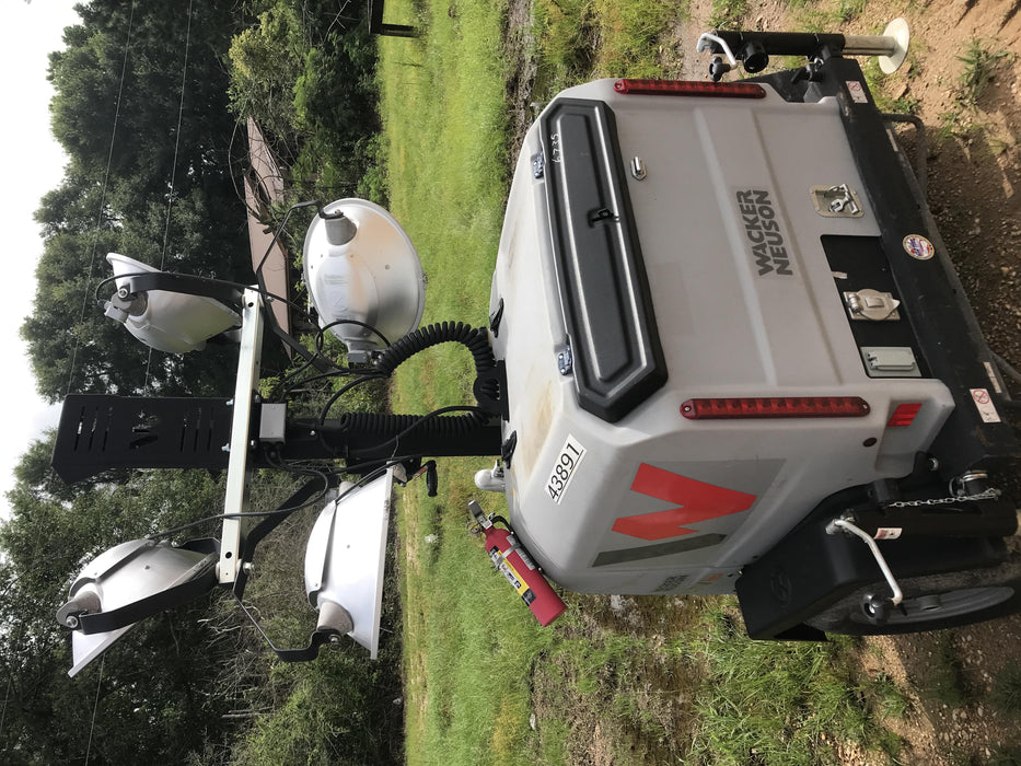 2019 Wacker Neuson LTV6L-MH Wacker Neuson LTV6L Mobile Light Tower w/Fuel Level Sensor Installed