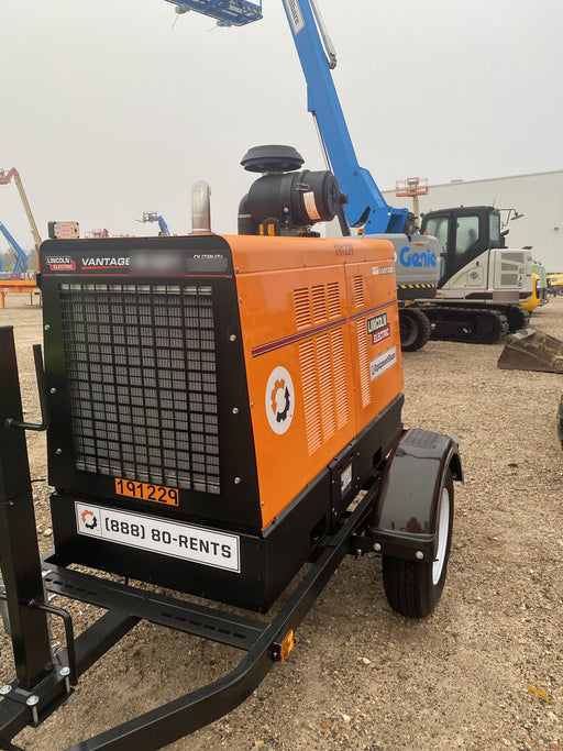 2021 Lincoln Electric Vantage 549X Ready Pak 3, ORANGE (includes trailer, cable rack, fender light kit)