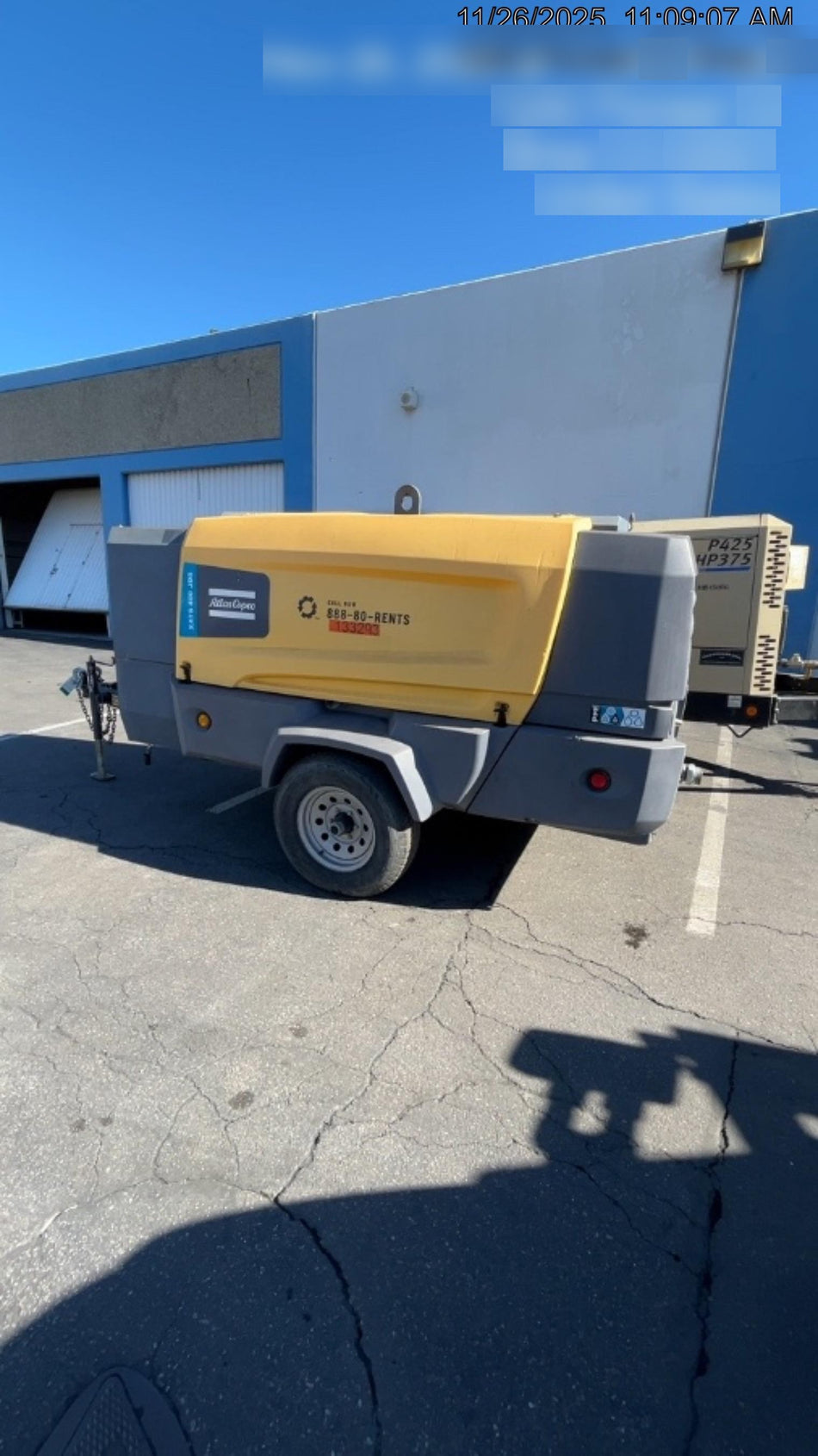 2020 ATLAS COPCO XATS 400 PFF