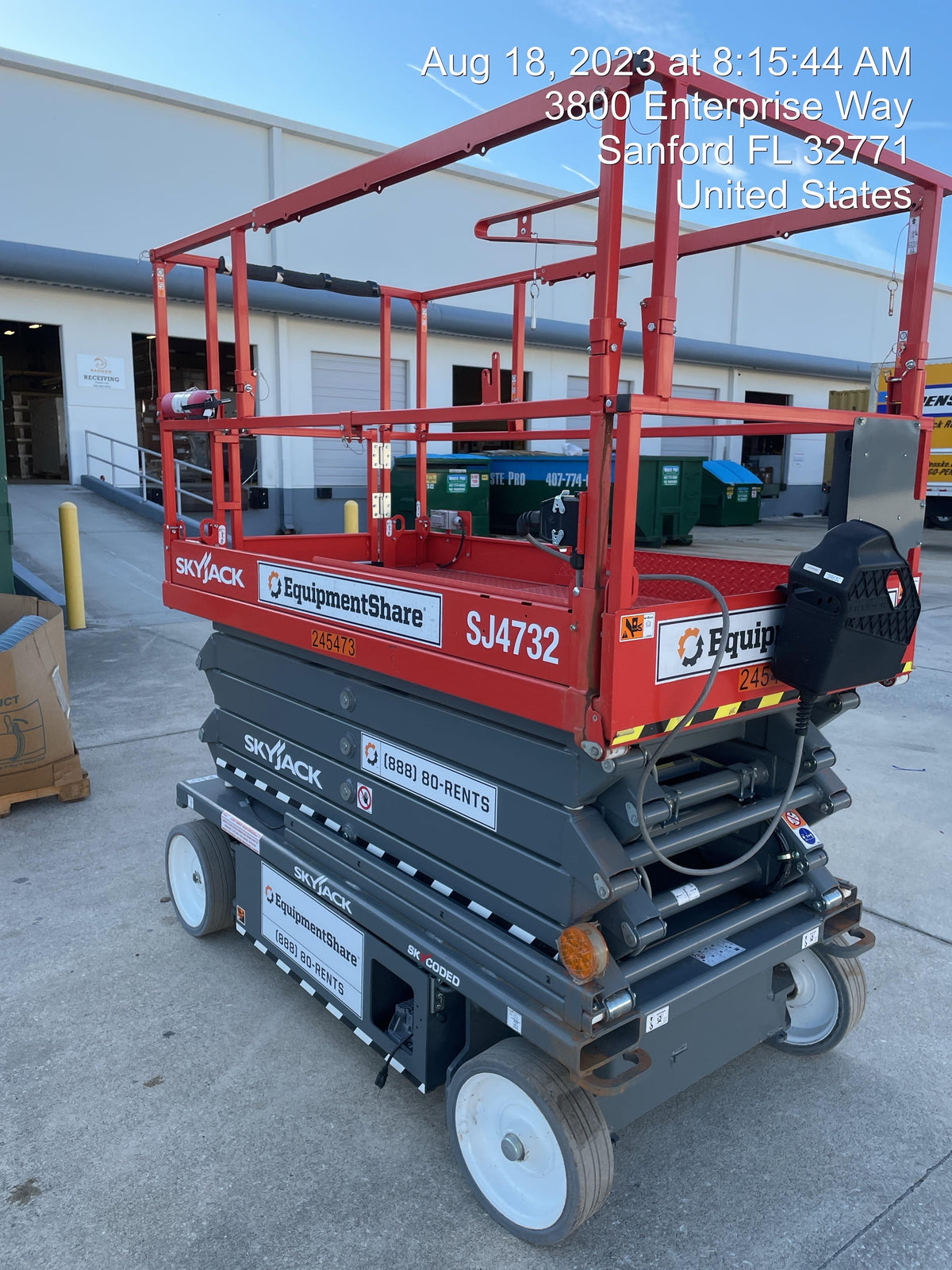 2022 SKYJACK SJ4732