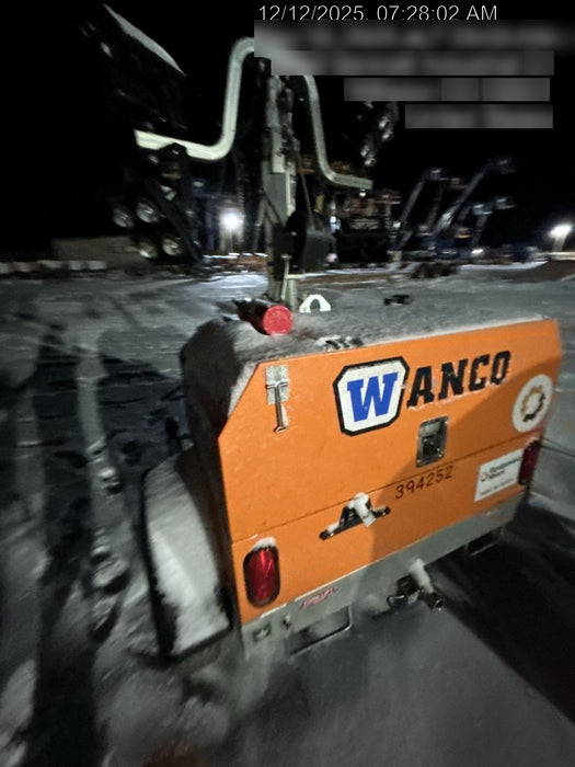 2024 Wanco WLTT-4MM4K Diesel, Deep Sea Controller, Shore Power Plug, Auto Start, (4) 350W LED Floodlights, 4kW Generator, 60 Gal Fuel Tank, 2" Ball, T3