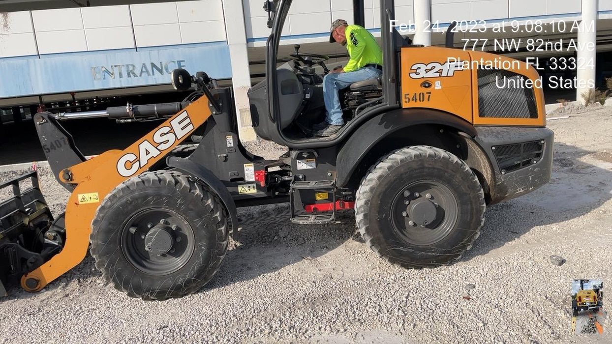 2019 Case 321F ROPS COMPACT WHEEL LOADER 1.3-1.57 CUYD
