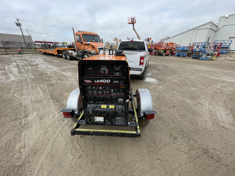 2022 Lincoln Electric LE400 Kubota V1505, Trlr, Cable Rack, Light Kit, ES Decals, T3