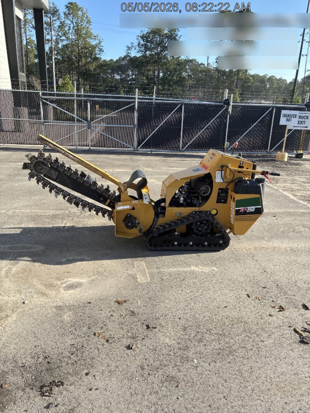 2021 VERMEER RTX250