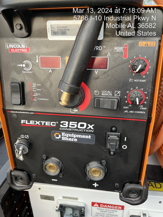 2023 LINCOLN ELECTRIC FLEXTEC 350X