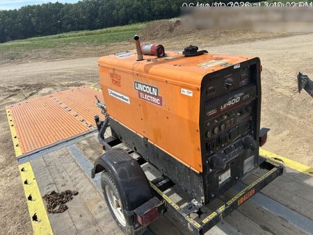 2024 Lincoln Electric LE400 Kubota V1505, Trlr, Cable Rack, Light Kit, ES Decals, T3