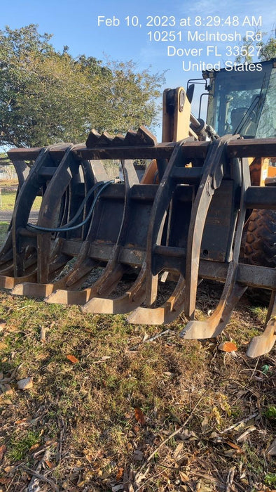 2021 FLECO 120" Grapple Rake - Fleco