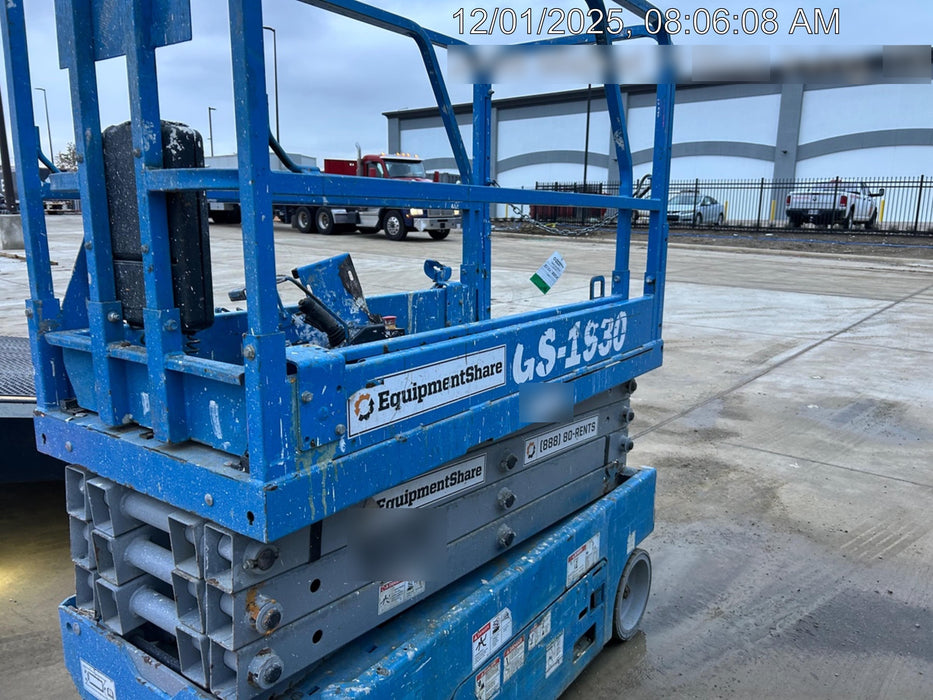 2019 Genie GS-1930 Fixed Rails with Chain Entry