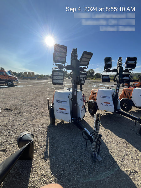 2023 Generac MLT2 Diesel, Flex Switch 120V Input, Powerzone Controller, 
(4) 320W LED Lights, 4kW Generator, 39.9 Gal Fuel Tank, 2" Ball, T3