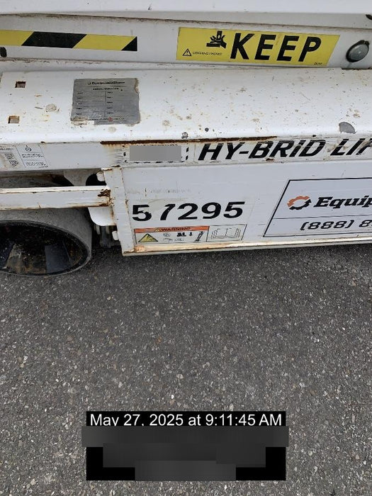 Custom Equipment HB-1430 Hy-Brid Scissor Lift
Platform capacity up to 670 lbs
Working height up to 20 ft
Weighs under 1,700 lbs
Non-marking wheels