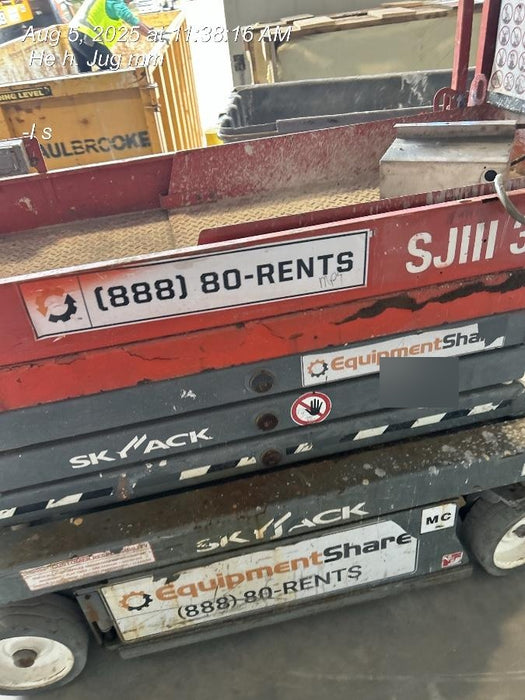 2018 SKYJACK SJIII-3219