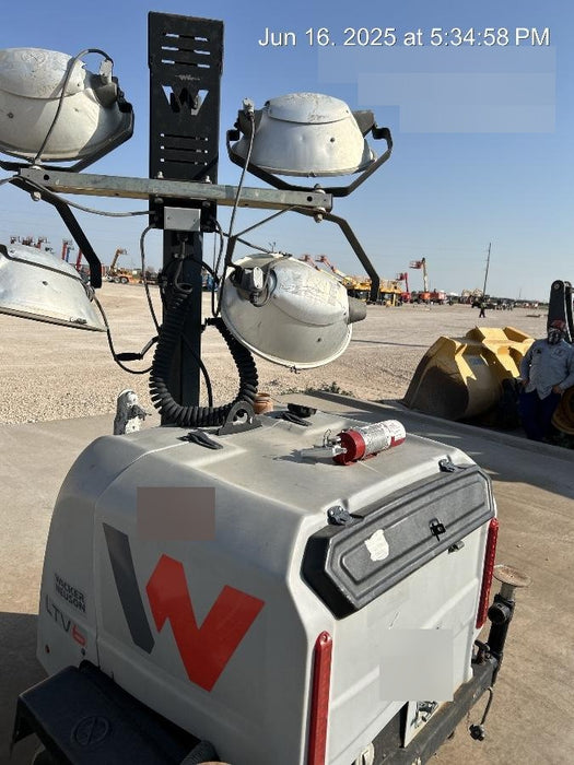 2019 Wacker Neuson LTV6L-MH Wacker Neuson LTV6L Mobile Light Tower w/Fuel Level Sensor Installed