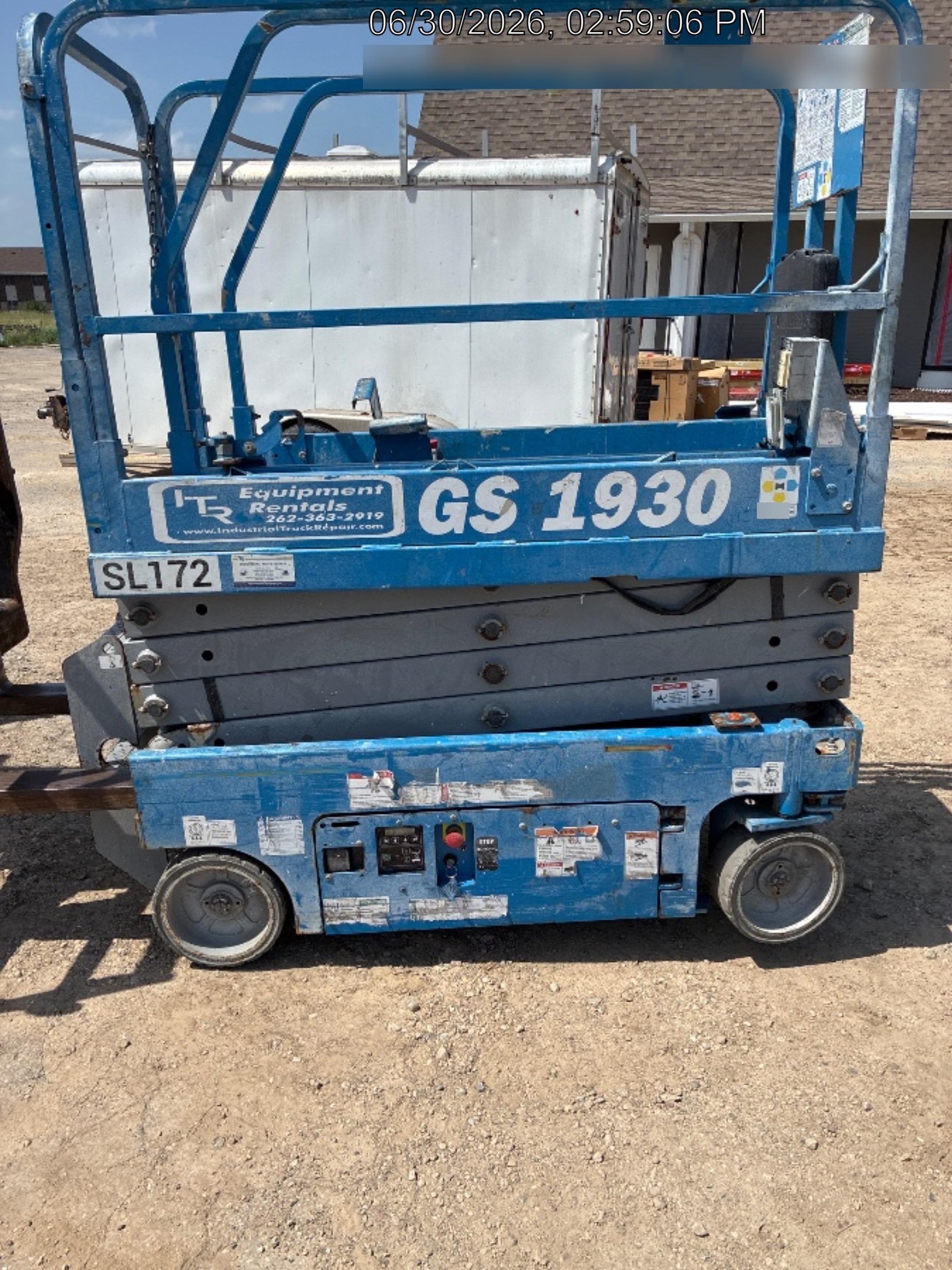 2018 Skyjack SJIII-3219 Standard Rental Specs