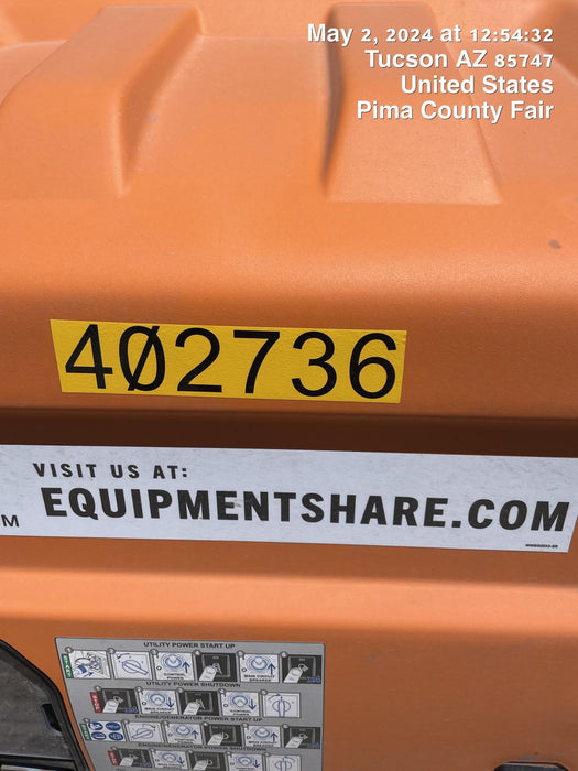 2024 Generac MLT2 Diesel, Flex Switch 120V Input, Powerzone Controller, 
(4) 320W LED Lights, 4kW Generator, 39.9 Gal Fuel Tank, 2" Ball, T3