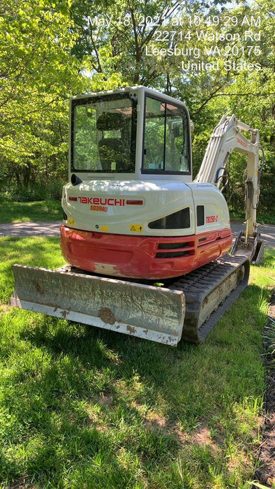 2020 Takeuchi TB250-2C Cab/Heat/Air, Rubber Tracks, Manual TAG QC