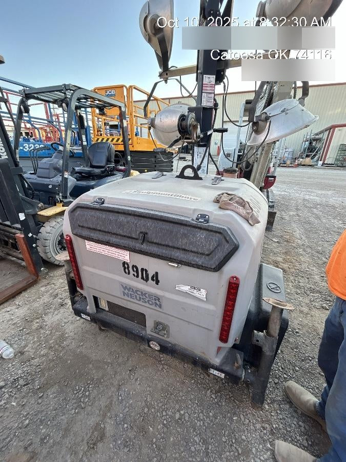 2018 Wacker Neuson LTV6L-MH Wacker Neuson LTV6L Towable Light Tower