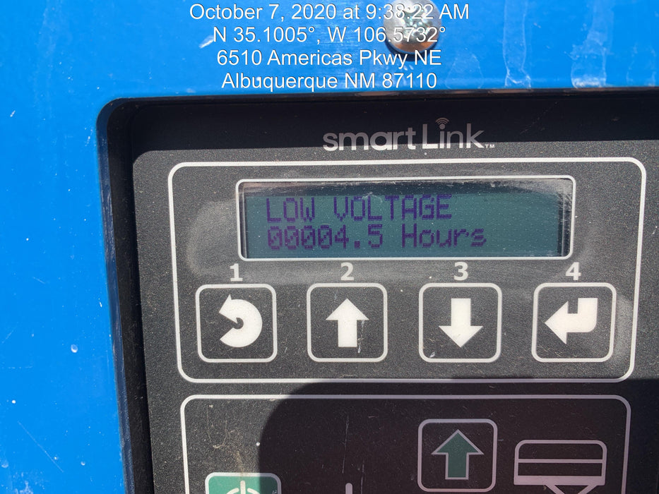 2020 Genie GS-1930 Solid Non Marking Tires, Beacon, Folding rails with half height swing gate