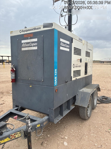 2022 ATLAS COPCO QAS 125