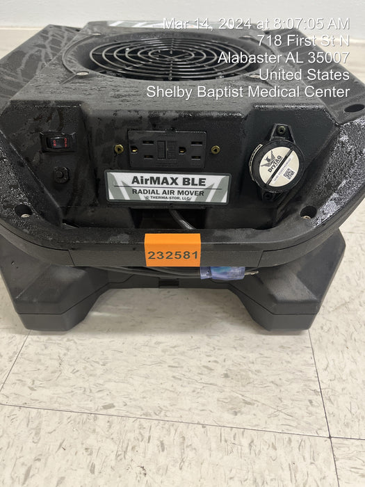2022 PHOENIX AirMAX Radial Air Mover
