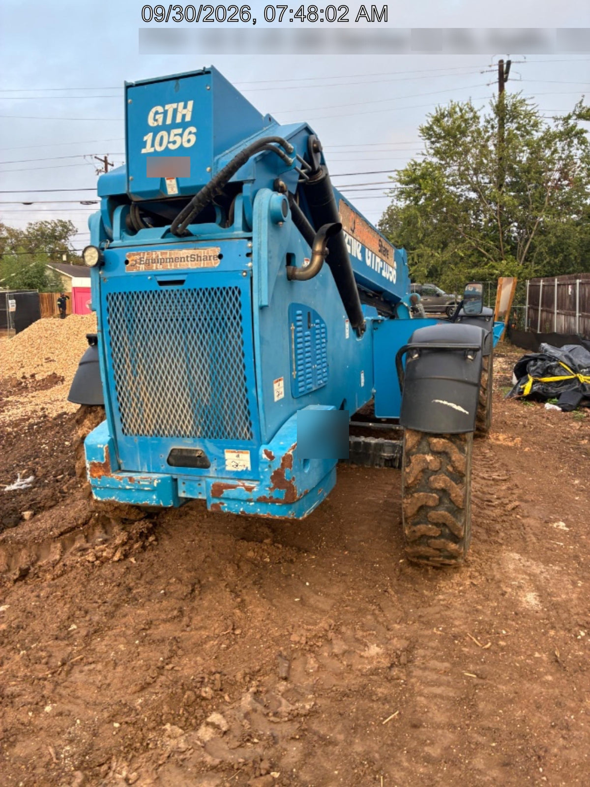 2018 Genie GTH-1056 GTH-1056 w/Open ROPS, FF Tires, Work Lights, 60" carriage/forks, cab mesh, beacon