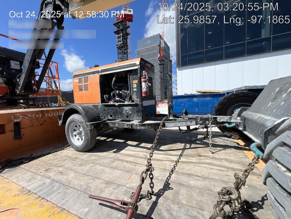 2022 Lincoln Electric LE400 Kubota V1505, Trlr, Cable Rack, Light Kit, ES Decals, T3