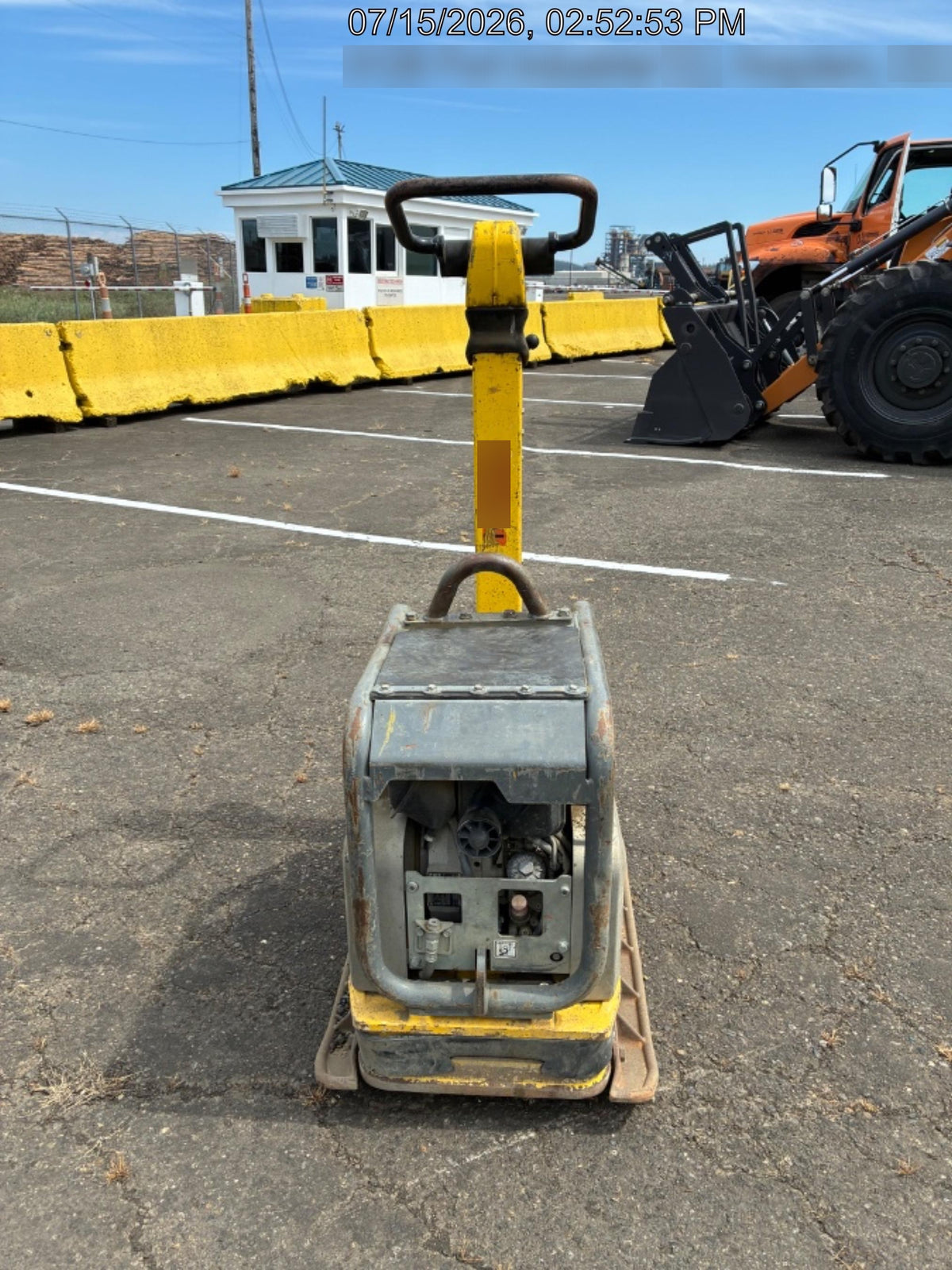 2020 Wacker Neuson DPU4545HEH Reversible Plate Compactor, Diesel