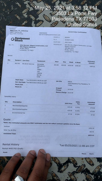 2021 MICHIGAN PNEUMATIC MP-TPB90-118