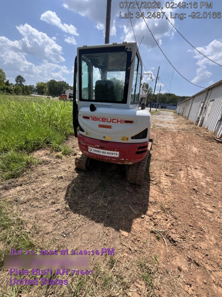 2020 TAKEUCHI TB-235-2CR